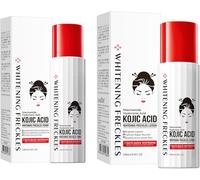 Trattamento Viso Acido Kojico, Set Tonico e Lotion Schiarente, Illumina la Pelle e Uniforma l’Incarnato, Riduce le Macchie Scure e le Imperfezioni, Formula Idratante per una Pelle Radiosa e Luminosa