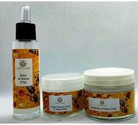 Trattamento Viso Lifting Istantaneo Veleno d'Ape Antirughe Naturale, Composto da Crema Viso Veleno Api, Contorno Occhi Veleno Api e Siero Veleno Ape, Effetto Botox, Tensore, Volumizzante e Rimpolpante