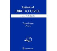 Trattario di diritto civile. Trascrizione, prove