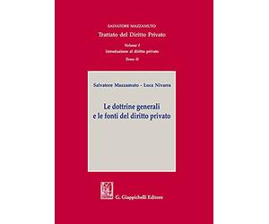Trattato del diritto privato. Introduzione al diritto privato. Le dottrine generali e le fonti del diritto privato (Vol. 1/2)