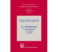 Trattato del diritto privato. Vol. 4/2: Le obbligazioni. L'adempi