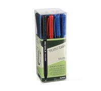 Tratto 1 Green - Penna a Sfera Ecologica, Multicolore, 24 Pezzi