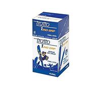 Tratto 1 Grip Blu 40 pezzi - Penna blu, 0,5 mm, 40 pezzi