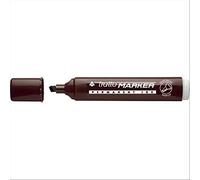 Tratto 767711 Marcatore a Scalpello, Confezione da 12 Pezzi, Marrone