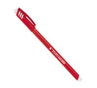 TRATTO - 826102 - Penna a sfera cancellabile Cancellik - punta 1,0mm - rosso - Tratto - 50064 - Conf. da 12 Pz. - 826102