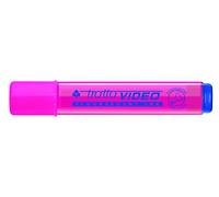 Evidenziatore Tratto Video - punta a scalpello - tratto da 1,0-5,0mm - fucsia - Tratto