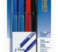 Tratto cancellik - penna cancellabile conf. 4 pz - colori assortiti