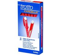 Tratto Confezione 12 Tratto Cancellik Rosso 826102