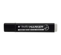 Tratto Tratto Marker Marcatore Permanente Nero Punta A Scalpello 1/5 Mm Conf 12