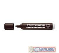 TRATTO MARKER MARRONE 12PZ PENNARELLO SCALPELLO