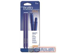 TRATTO PEN 2 PEZZI 20CONF. BLISTER NERO PENNARELLI