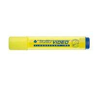 Tratto Video 830201 - Evidenziatore Video, colore: Giallo, confezione da 12 Sing