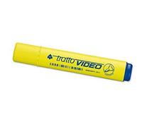 Tratto Video 830201 - Evidenziatore Video, Colore: Giallo, Confezione da 40