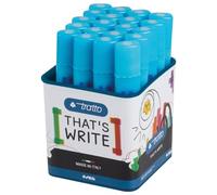 Tratto Video Azzurro Barattolo 20 evidenziatori