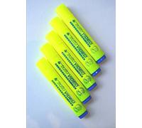 Tratto Video Evidenziatore Giallo Yellow fFluorescente Confezione Da 5 Pezzi