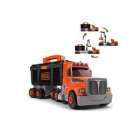 Trattore 3v1 Black+Decker con Attrezzi e Gru