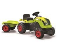 Trattore a pedali Claas con rimorchio