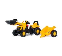 Trattore a Pedali Rolly Toys con Rimorchio RollyKid JCB per Bambini da 2½ a 5 Anni - Nouvo
