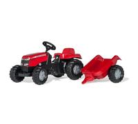Trattore a Pedali Rolly Toys con Rimorchio RollyKid MF per Bambini da 2 a 5 Anni - Nouvo
