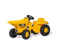 Trattore a Pedali Rolly Toys rollyKid Dumper CAT - Divertimento e Avventura per Bambini - Nouvo