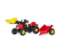 Trattore a Pedali Rolly Toys rollyKid-X con Rimorchio e Accessori - Nouvo