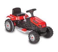 Trattore a pedali Strong Bull Rosso 6V per Bambini - Nouvo