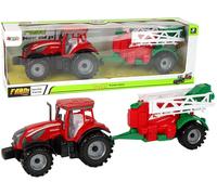 Trattore Agricolo con Spruzzatore Rosso