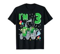 Trattore agricolo per il 3° compleanno di 3 anni Maglietta