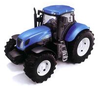 TRATTORE BLU ITALY NEW HOLLAND LAVORI AGRICOLI CANTIERE GIOCO PLASTICA CM46
