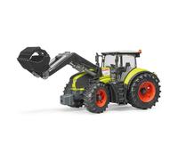 MODELLINO BRUDER TRATTORE CLAAS AXION 950 CON BENNA
