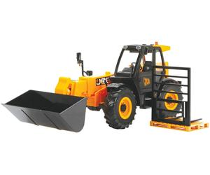 Trattore con dimensioni Bruder Big Farm JCB 550-80 LOADALL 42873 - Big Farm 1/1