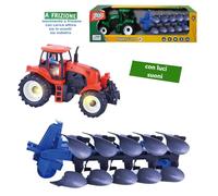 Trattore con Rimorchio Cisterna Irrigazione Frizione Modellino Giocattolo