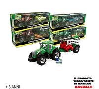 TRATTORE CON RIMORCHIO MOTORIZZATO A FRIZIONE PER BAMBINI +3 ANNI