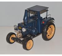 Trattore di Latta Nostalgia Modellino Auto Oldtimer Marca Lanz Bulldog L 25 CM