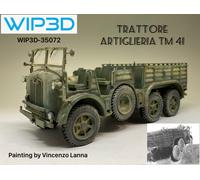 Trattore Dovunque TM 41, modello in resina. Scala 1/35 - N° rif. 35072 WIP3D