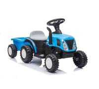 Trattore elettrico con rimorchio A009 blu