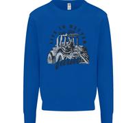 Trattore La Vita È Meglio Divertente Agricoltura Bambini Felpa Maglione