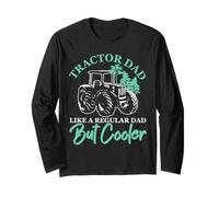 Trattore papà Come Un Normale papà ma Agricoltore più Fresco Maglia a Manica