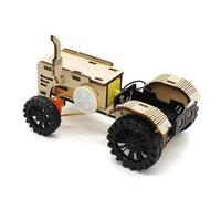 Trattore Puzzle 3D in Legno,Fai da Te Giocattolo Scientifico,Strumento di Apprendimento Interattivo,Kit di Artigianato Educativo