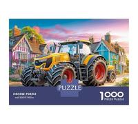 Trattore retro Puzzle 1000 Pezzi In Stile rurale cartone Spesso, Un Tangram Per Enigma Per Lo Stress Relief, Ideale Per Quadro Fai Da Te, Regalo Di Compleanno Perfetto 70x50cm/1000pc