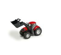 TRATTORE ROSSO CON BENNA IN BOX PARTI MOBILE GIOCATTOLO PLASTICA ITALY