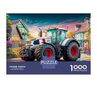 Trattore rurale Puzzle 1000 Pezzi In Fattoria rurale Resistente E Durevole, Un Busta Di Puzzle A Rompicapo Per Enigma Per Il Relax Mentale, Ideale Per Vacanza Relax, Puzzle 38x26cm