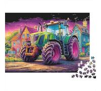 Trattore rurale Puzzle 1000 Pezzi In Stile animato cartone Resistente, Un Tangram Per Giochi Di Puzzle Per Lo Sviluppo Cognitivo, Ideale Per Attività Fuzzle Post-scuola, Il Puzzle Più Vend