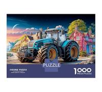 Trattore rurale Puzzles 1000 Pezzi In Sogno rurale cartone Spesso, Un Puzzles Per Enigma Per Il Relax Mentale, Ideale Per Partita Puzzle Game, Puzzle 70x50cm/1000pcs