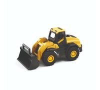 TRATTORE,RUSPA PRO LINE DOZER GIALLO IN SCATOLA CM 38 GIOCATTOLO PLASTICA ITALY