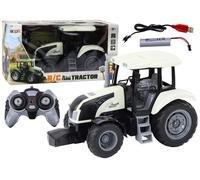 Trattore Telecomandato RC con Suoni Bianco