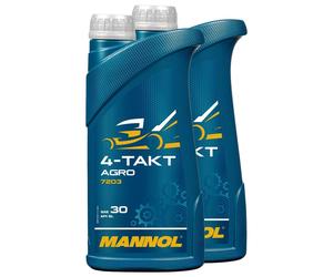 Trattore Tosaerba Olio Motore per 4-Takt Agro SAE 30 Mannol Api Sg 2x 1 Litro