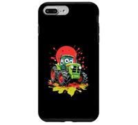 Trattore verde divertente con schizzi di colore - stile cart Custodia per iPhone 7 Plus/8 Plus