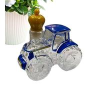 Trattore Whiskey Bottle - Glass Liquor Decanter For Alcohol Storage & Display | Empty Decanter For Whiskey, Wine, Tequila, Brandy & Vodka