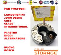 TRATTORI LAMBORGHINI JHON DEERE PIASTRA DIODI ALTERNATORE BOSCH 1127320316
